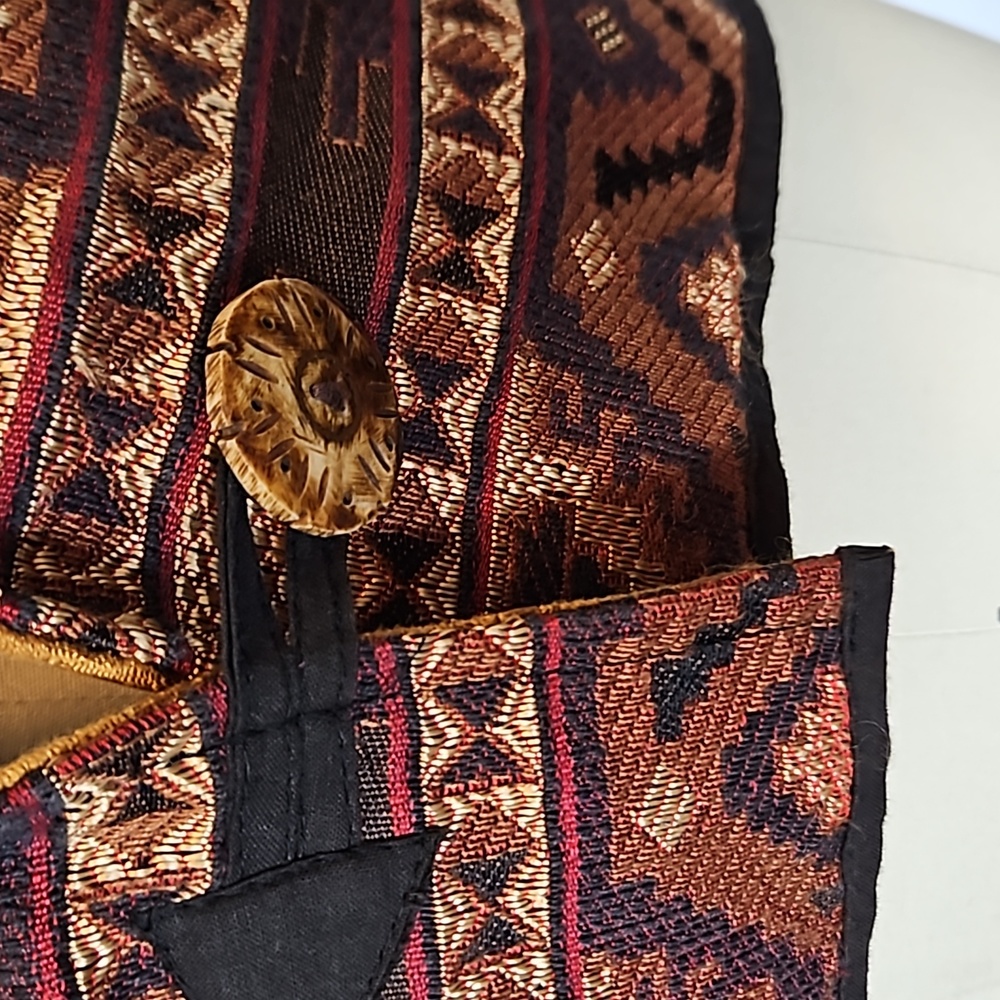 Vtg Flashback 80's Single Button Crop Jacket, L - image 2